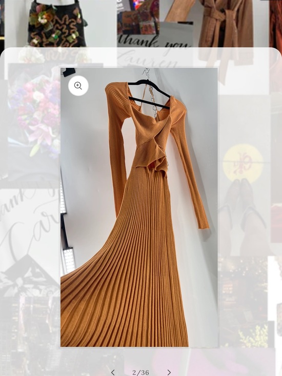 Free People Dresses & Skirts - Free People Ribbed Twist-Front Maxi Dress in Camel
